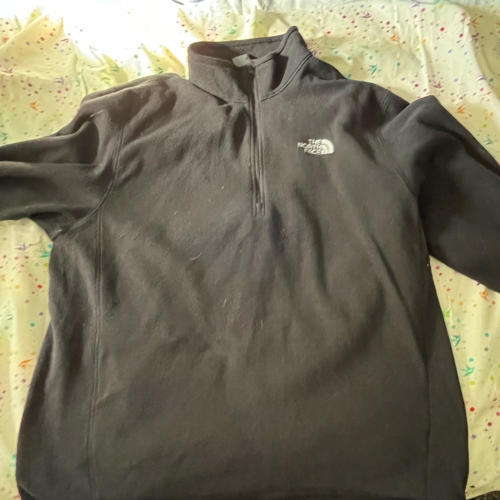 The North Face: men’s fleece pullover. Black XL